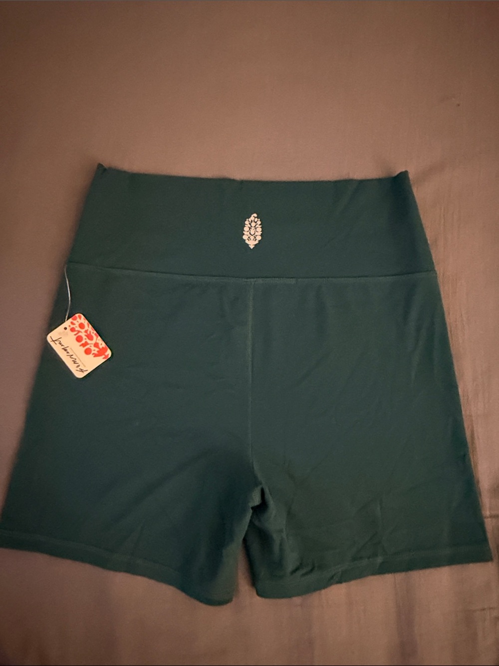FP Movement by Free People Green High-Rise Workout Shorts